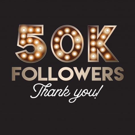 50k followers thank you banner Premium V... | Free Vector #Freepik #freevector #freebackground #freebanner #freecard #freedesign 5k Followers Thank You Instagram, Lowrider Tattoo, 10k Instagram Followers, Instagram Likes And Followers, Free Followers On Instagram, Get Instagram Followers, 50k Followers, Free Followers, Pink Background Images