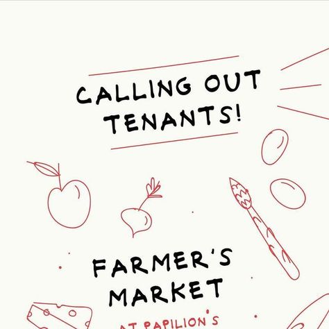 #whenCreativesGather on Instagram: "CALLING OUT POTENTIAL TENANTS! 🍎🍋🥦🍅🍆🥬🧄🧅🥚🥛  We are looking for potential tenants that are still out of exposure range to fill-in our curated tenant selections for the upcoming Farmer’s Market at The Papilion, Kemang, 29-30 Oct.  A variety of locally grown farm products like fruits and vegetables, dairy products or any other popular local specialty food like honey, nut butters, etc. from local producers are welcomed to contact us on WA number: 0851-7101-1105. Or maybe you have any other products that fit into Farmer’s Market product category, like home-baked delicacies and others, surprise us! 👀   Looking forward to know you! 🙏🏻😊 . . #whenCreativesGather #kokkenid" Farm Products, Desain Editorial, Honey Nut, Nut Butters, Dairy Products, Specialty Foods, Locally Grown, Looking Forward, Fruits And Vegetables