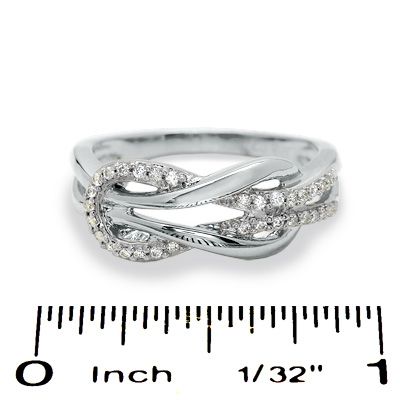 I want this from my bf sooo badly...time to start dropping hints 1/6 CT. T.W. Diamond Knot Band in Sterling Silver - Gordon's Jewelers Diamond Knot, Love Knot Ring, E Commerce Website, Right Hand Rings, Local Jewelry, Knot Ring, Now And Forever, Sterling Silver Rings, Knot