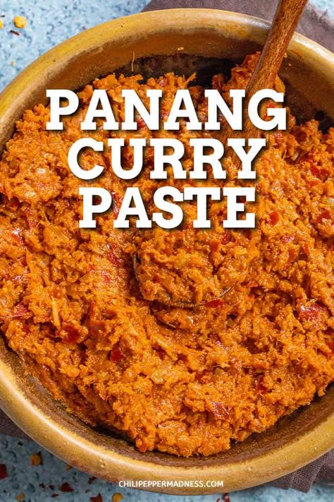 Authentic Thai Panang Curry, Penang Curry Paste, Penang Curry Thai, Pasanda Curry, Penang Curry Recipe, Panang Curry Paste Recipe, Indian Curry Paste Recipe, Panang Curry Chicken, Penang Curry