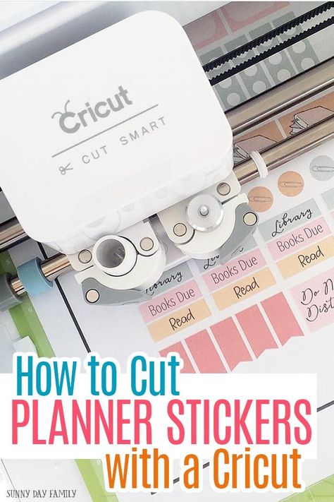 Vinyle Cricut, How To Make Planner, Memory Planner, Diy Organizer, Idee Cricut, Making Stickers, Silhouette Curio, Projets Cricut, Cricut Projects Beginner