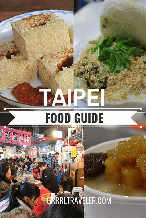 22 Must Try Taipei Street Foods (and where to buy them) Taipei Food, France Christmas, Vietnamese Dessert, Taiwanese Cuisine, Tea Shops, Bubble Tea Shop, Philippines Food, Taiwan Food, Thai Street Food