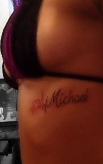 My Heart, My Life; Michael! Micheal Tattoo Name, Tattoo His Name, Mike Tattoo Name, Michael Name Tattoo, His Name Tattoo, Michael Tattoo Name, Name Tattoo With Heart, Michelle Tattoo, Cheek Tattoo