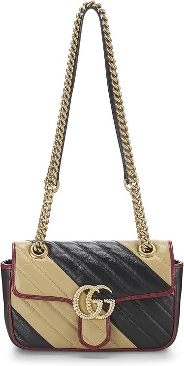 Amazon.com: Gucci, Pre-Loved Multicolor Leather GG Marmont Shoulder Bag Mini, Multi : Luxury Stores Bag Boutique, Luxury Bag, Gg Marmont, Modern Trend, Timeless Accessories, Casual Streetwear, Luxury Store, Gucci Bags, Chic Woman