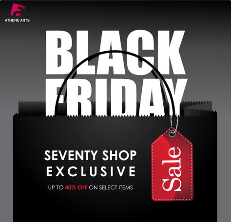 Seventy-Shop-Black-Friday-Sale Black Friday Shopping Bags, Black Friday Sale Design, Shop Small Business Quotes, Online Shopping Quotes, Black Friday Design, Shop House Ideas, Restaurant Week, Promotional Design, Shop Plans