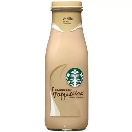 Starbucks Frappuccino Vanilla Chilled Coffee Drink, 13.7 fl oz Starbucks Vanilla Frappuccino, Vanilla Frappuccino, Starbucks Bottles, Café Starbucks, Vanilla Iced Coffee, French Vanilla Creamer, Starbucks Vanilla, White Chocolate Mocha, Mocha Coffee