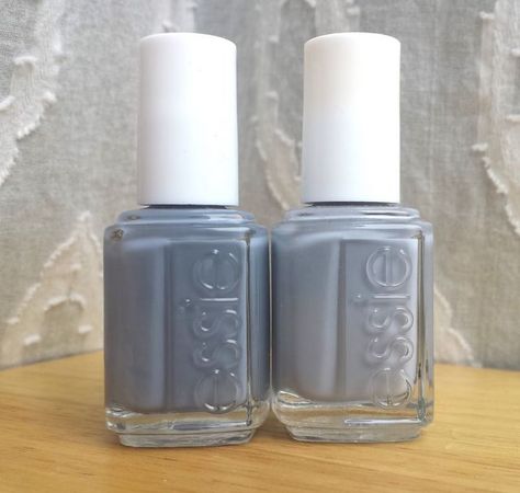 Birthday Grey - Essie Petal Pushers | Polish or Perish | Bloglovin’ Essie Petal Pushers, Essie Cocktail Bling, Petal Pushers, Manicure Inspiration, On My Birthday, Fall Nail Colors, Its My Birthday, Haiku, My Birthday