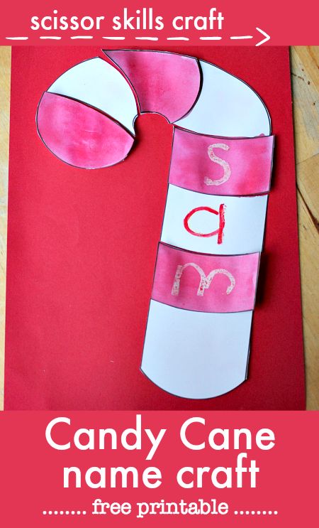 Free printable candy cane name scissor skills activity - NurtureStore Preschool Names, Candy Cane Crafts, December Activities, December Crafts, Art And Craft Ideas, Name Crafts, Name Activities, Scissor Skills, Mothers Day Crafts For Kids