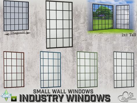 Sims 4 Industrial Windows, Sims 4 Industrial, Mods Ts4, Rustic Apartment Decor, Fixer Upper Living Room, Industrial Stairs, Industrial Wallpaper, Furniture Cc, Industrial Farmhouse Decor