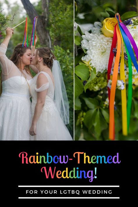 Rainbow Wedding Decorations, Hillside Gardens, Floral Scenery, Lgbtq Weddings, Wedding In Colorado, Hillside Garden, Mountain Wedding Venues, A Secret Garden, Funny Wedding Photos