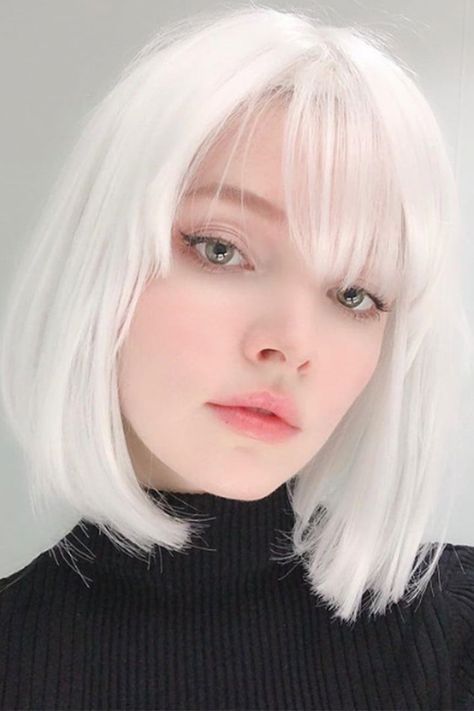 Latest Hair Color, 짧은 머리, Hair Reference, Grunge Hair, Latest Hairstyles, Hair Color Trends, Wisteria, Ombre Hair, White Hair