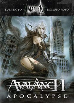 Avalanch Apocalypse, Music CD Cover - Luis Royo / Romulo Royo Luis Royo, Fantasy Gifts, Adult Coloring Designs, Fantasy Island, Entertainment District, Spanish Artists, Fantasy Warrior, Science Fiction Fantasy, Traditional Paintings