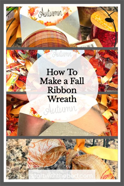 Enjoy making this fall craft all season long. This Dollar Tree craft is budget friendly crafting idea that kids will enjoy to do too. You can make these fall ribbon wreaths for gift ideas too. Dollar Tree Fall Ribbon Wreath, Ribbon Wreath Fall, Mesh Fall Wreaths For Front Door, Fall Ribbon Wreaths For Front Door Diy Easy, Autumn Ribbon Wreath, How To Make Dollar Tree Wreath, Fall Wreath Ideas Diy Ribbon, Thanksgiving Ribbon Ideas, Dollar Tree Diy Thanksgiving Crafts