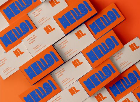 Personal Identity on Behance Orange And Blue Logo Design, Orange And Blue Design Graphic, Blue And Orange Brand Identity, Blue And Orange Branding, Personal Branding Design Visual Identity, Blue Brand Identity, Blue And Orange Palette, Orange Blue Aesthetic, Blue And Orange Aesthetic