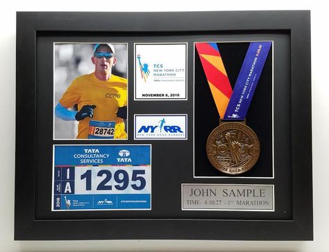 NYC Marathon 2016 Medal Organizer, Medal Frames Ideas, Running Room, Sports Medal Display, Marathon Medal Display, Running Medal Display, Marathon Medal, Nyc Marathon, Sports Medals