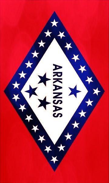 Arkansas Flag Arkansas Flag, Arkansas, United States Of America, Flag, United States, The Unit