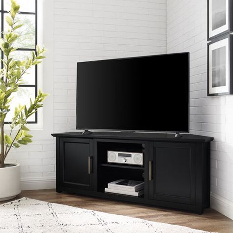 Low Profile Tv Stand, Corner Tv Console, Tv Stand Cabinet, Corner Tv Stand, Corner Tv, Corner Storage, Fireplace Tv Stand, Rustic Lodge, Adjustable Shelf