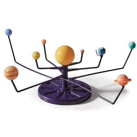 Introduce children to the wonders of our solar system with this rotating planetarium! Kids can easy assemble it and spin all eight planets around the sun! Solar System Information, Model Of The Solar System, What Is Solar Energy, Solar System Model, Planetary Symbols, Mechanical Model, The Planets, The Solar System, Secret Code