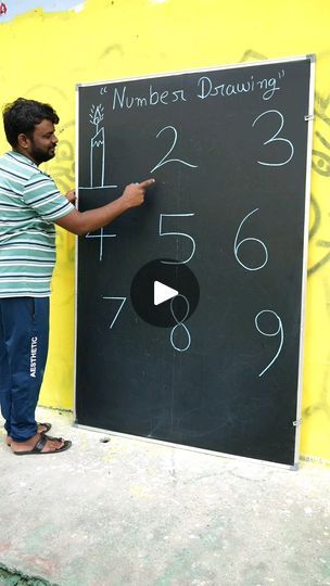 6.4M views · 240K reactions | New 123456789 Number Drawing tricks for beginners | New 123456789 Number Drawing tricks for beginners | By AP Drawing | Facebook Draw Numbers Design, Number Drawing For Kids, Drawing With Numbers, Numbers Drawing, Drawing Tricks, How To Drow, Ap Drawing, Number Drawing, Numbers For Kids