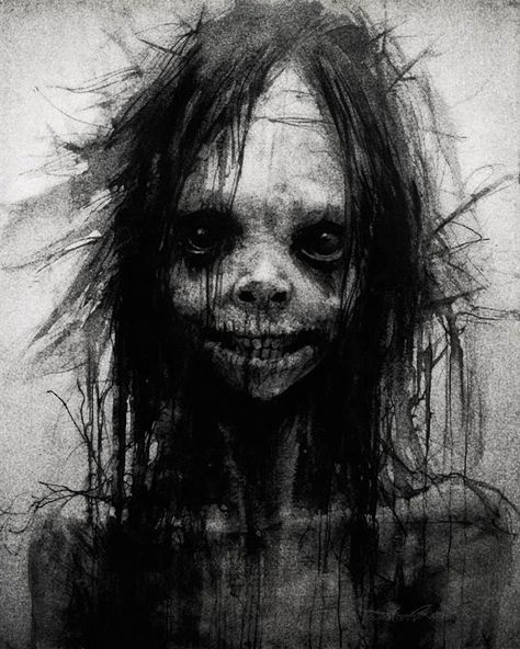 Post shower, sopping wet and you forgot to grab a towel. #HauntedImagery #ChillingPrints #DarkArtLove #CrypticCanvases Scary Drawings, Dark Evil, Creepy Images, 얼굴 드로잉, Horror Artwork, Dark Art Drawings, Dark Art Illustrations, Scary Art, Creepy Art