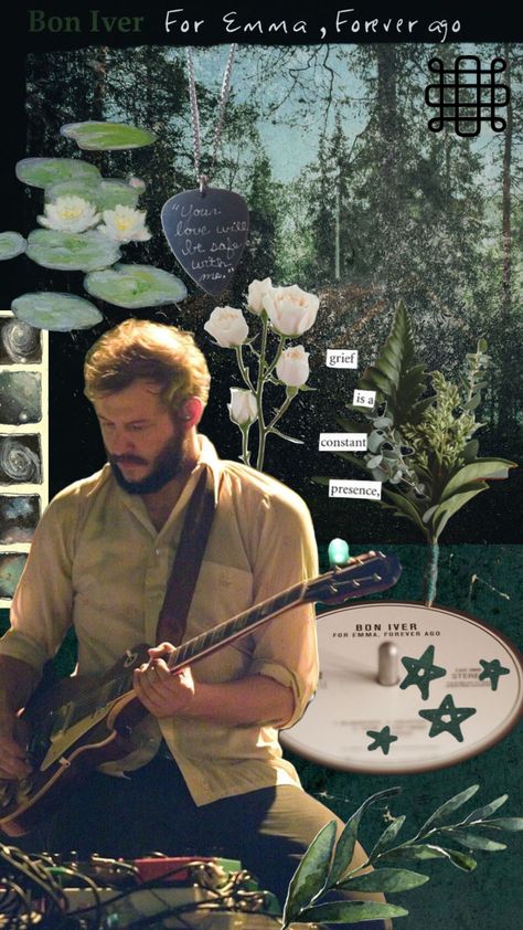 Bon Iver Wallpaper, Bon Iver Aesthetic, Bon Iver Poster, Justin Vernon, Like I Love You, Dreams And Visions, Reasons To Be Happy, Bon Iver, Poster Room