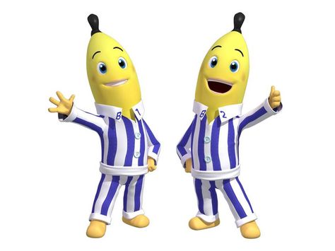 B1 and B2 everyones favourite Bananas The Pjs Cartoon, Bananas And Pajamas, Banana Image, Banana In Pyjamas, Banana Art, Discovery Kids, Kids Tv Shows, Childhood Movies, Cartoon World