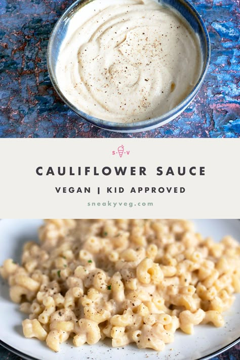 Cauliflower Pasta Sauce, Cauliflower Pasta Recipes, Daniel Fasting, Orthodox Fasting, Winter Vegetarian Recipes, Creamy Cauliflower Sauce, Vegan Cauliflower Recipes, Vegan Pasta Sauce, Cauliflower Sauce