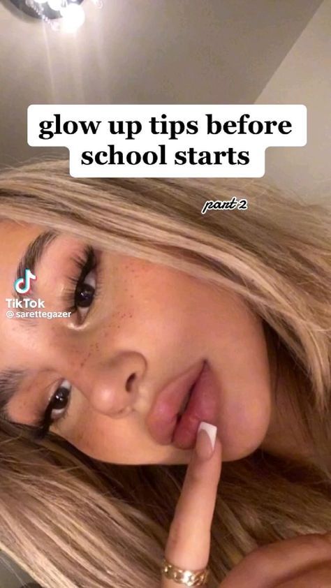 How To Look Pretty At School Tips, How To Look Cuter Without Makeup, Glow Up Tips Body And Face, Glow Up Tips Before 8th Grade, How To Get Glow Up Before School, How To Glow Up Fast For School, How To Look Good In School Tips, Summer Glow Up Before School, Make Up For Middle Schoolers