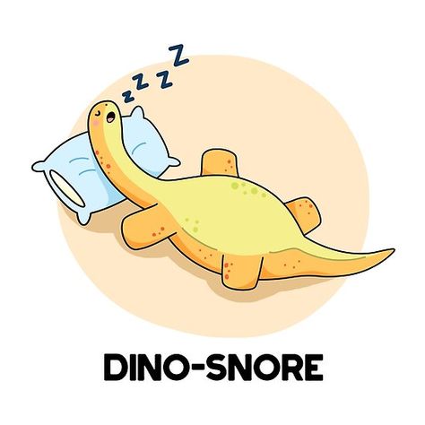 Dinosaur Cartoon Cute, Funny Pun Drawings, Pun Animals, Sleeping Dinosaur, Dino Funny, Dinosaur Puns, Cartoon Sleeping, Punny Puns, Lunchbox Notes