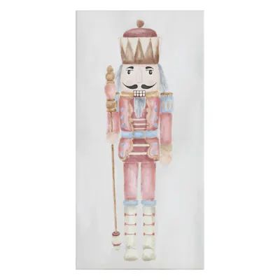 Nutcracker Painting, Affordable Wall Decor, Pink Nutcracker, Farmhouse Outdoor Decor, Floor Candle Holders, Floor Candle, Bathroom Rugs And Mats, Decorative Spheres, Mattress Frame