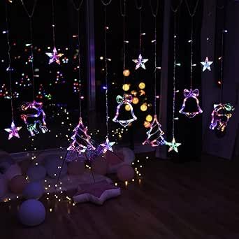 Christmas Themed Room, Led Christmas Decor, Professional Christmas Lights, Christmas Light Curtains, Light Curtains, Christmas Lights Outdoor, Christmas Fairy Lights, Purple Tree, Outdoor Fairy Lights