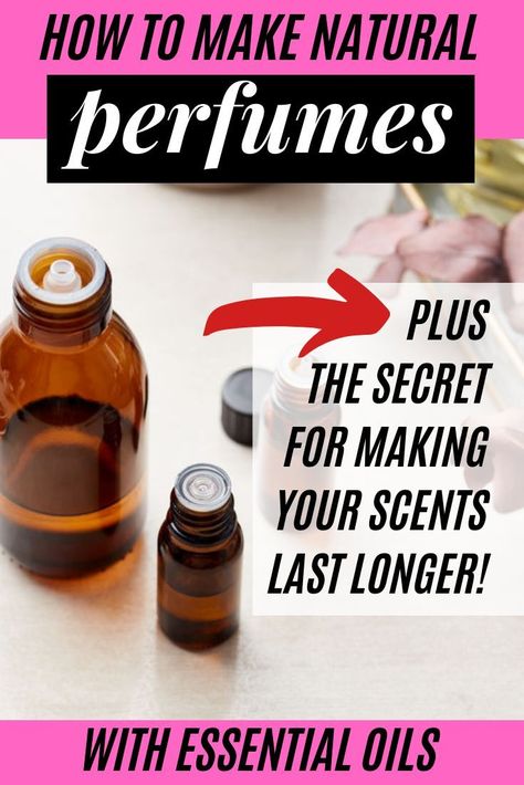 Diy Natural Perfume Recipes, Roll On Perfume Oil, Diy Roll On Perfume, How To Make Perfume, Fragrance Oil Recipes, Natural Perfume Recipes, Diy Perfume Recipes, Make Your Own Perfume, Essential Oil Perfume Blends