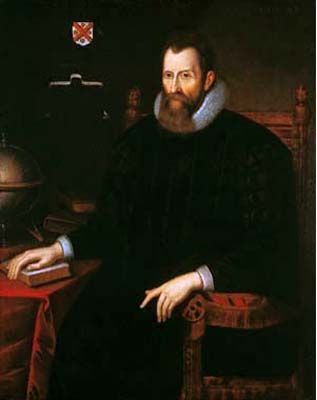 John Napier of Merchiston (1 February, 1550 – 4 April 1617); also signed as Neper, Nepair; nicknamed Marvellous Merchiston) was a Scottish landowner known as a mathematician, physicist, and astronomer. He was the 8th Laird of Merchiston. His Latinized name was Ioannes Neper. John Napier is best known as the discoverer of logarithms. He also invented the so-called "Napier's bones" and made common the use of the decimal point in arithmetic and mathematics. John Napier, James Watt, Ben Hur, Great Scot, John Wilson, Computer History, Trigonometry, Physicists, History Of Science