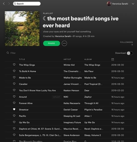 Song Lists For Moods Spotify, Art Playlist Names, Playlist For Every Mood, Good Mood Playlist Names, Names Of Songs Everyone Is Looking For, Prettiest Songs Ive Ever Heard, Vibing Playlist Names, Spotify Songs Recommendations, Spotify Playlists To Listen To