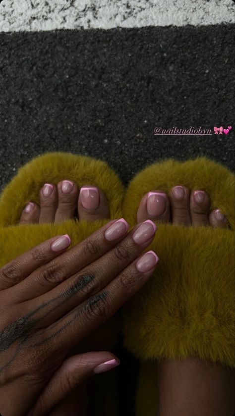 Short Classy Nails, Natural Nails Manicure, Gel Toe Nails, Manikur Kuku, Milky Nails, Acrylic Toe Nails, Nagel Tips, Work Nails, Short Square Acrylic Nails