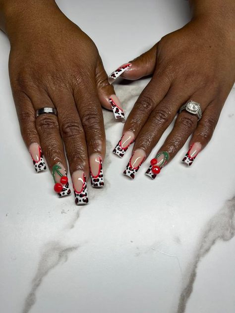 Cheetah Nails, Punk Nails, Nails Black, Black Nails, Nail Inspo, Black Women, Nails, Black