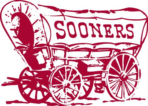 oklahoma sooner logo | Oklahoma Sooners Primary Logo (1952) - Sooner Scooner - maroon covered ... Sooner Schooner, Sooner Football, Oklahoma Sooners Football, Oklahoma Football, Ou Football, Ou Sooners, The University Of Oklahoma, Boomer Sooner, Logo Shapes