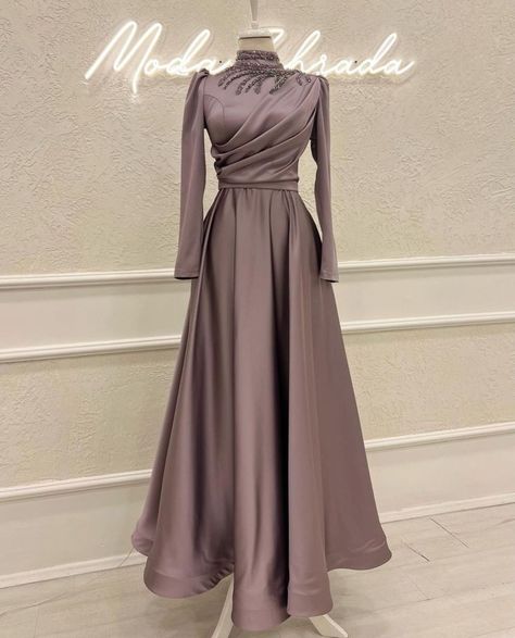 Modest Braidsmaid Dresses, Bresmaid Dresses Muslim, Satin Dresses Hijab, Bridesmaid Dresses Hijab Satin, Dress Muslim Modern, Braidsmaid Dresses, Elegant Silk Dresses, Muslim Evening Dresses, Bride Dress Simple