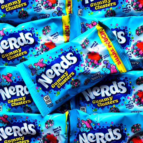 Nerds Gummy Clusters Very Berry - Pik n Mix Lollies NZ Nerd Clusters Aesthetic, Nerd Clusters, Nerds Gummy Clusters, Gummy Clusters, American Candy, Nerds Candy, Very Berry, 100 Calories, Pick And Mix