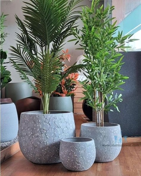 The Modern Grey And White Bowl FRP Planter With Glaze Like Finished Body Adds A Unique And Minimalistic Touch To Any Spaces. Showcase Your Favorite Plants In Style And Bring A Touch Of Natural Charm To Your Interior. Using Fiberglass Planters In Your Plantscaping Designs Is A Great Way To Enhance The Beauty Of Any Indoor Or Outdoor Landscape. Their Durable, Commercial Grade Construction And Vast Color Choices Make Fiberglass Plant Containers An Interiorscape And Exterior Landscaping Favorite.... Frp Planters, Exterior Landscaping, Plant Containers, Plants Pots, Fiberglass Planters, White Bowl, Outdoor Landscape, White Bowls, Outdoor Landscaping