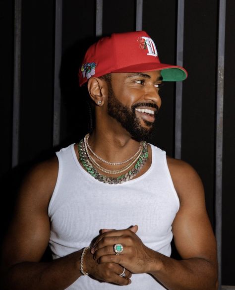 Big Sean Rapper, Big Sean Aesthetic, Big Sean Fashion, Big Sean And Jhene, Mens Fits, Chris Brown Videos, Dark Skin Men, 21 Savage, Stylish Mens Fashion