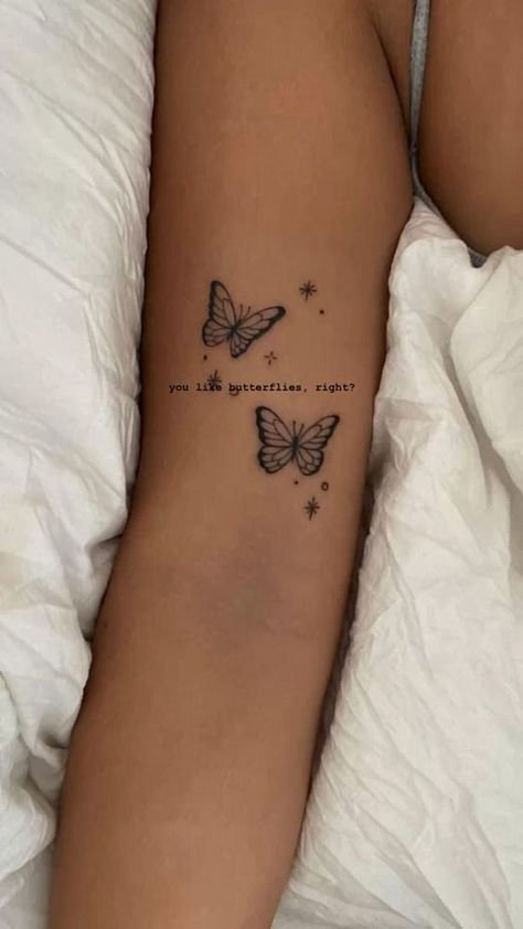 Self Love Arm Tattoo, Cute First Tattoo Ideas Unique, Resilience Butterfly Tattoo, Best First Tattoo Ideas For Women, Arm Tats For Women, Butterfly And Heart Tattoo, Small Arm Tattoos For Women, Tattoo Ideas Butterfly, Tatoos Small