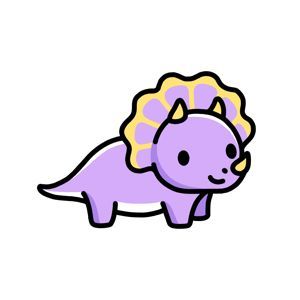 Simple Triceratops Drawing, Cute Trex Dinosaur Drawing, Dinosourusse Drawing, Dinosaur Cute Art, Triceratops Drawing Easy, Cute Dino Doodle, Cute Dinosaur Drawing Easy, Dinasors Drawing, Cute Dinosaur Drawings