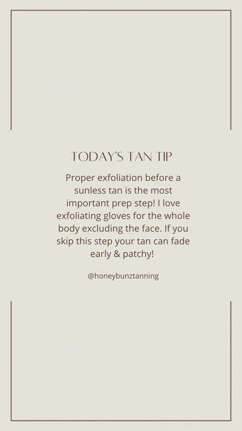 Tan Tip Tuesday, Spray Tanning Tips, Spray Tan Marketing Social Media, Spray Tan Aesthetic, Laser Technician, Spray Tan Room, Spray Tan Marketing, Spray Tanning Quotes, Tan Tips