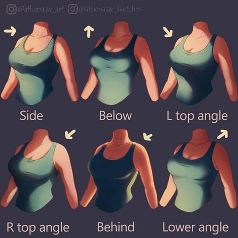 Breast/chest lighting guide, reference, girl, Woman, shading guide Fashion Drawings, Drawing Eyes, Clothing Animation, Drawing Makeup, رسم كاريكاتير, الفن الرقمي, Výtvarné Reference, Fashion Drawing Tutorial, Siluete Umane