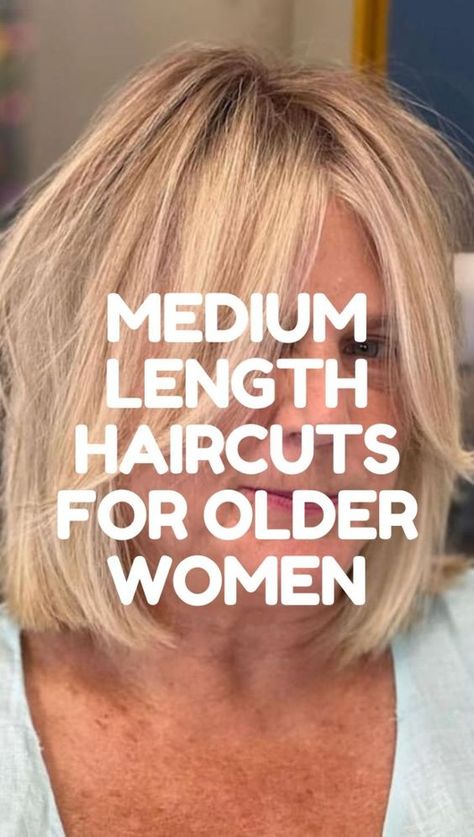 In this post, you'll find some of the best medium length haircuts for women over 50 Choppy Above Shoulder Length Hair, Best Mid Length Haircuts For Fine Hair, Hairstyles For Medium Length Hair For 50, Medium Length Bob With Layers Thick Hair, Medium Length For Thinning Hair, Blonde Hair Over 50 Mid Length, 55 Year Old Hairstyles, Medium Length Choppy Bob, Short And Medium Hairstyles For Women