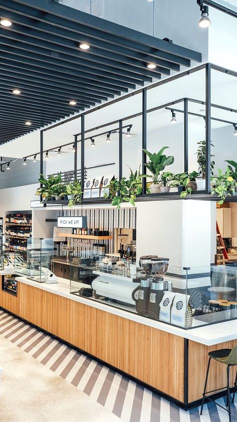 Foxtrot (@foxtrotmarket) • Instagram photos and videos Coffee Shop Counter, Cafeteria Design, Store Architecture, Cafe Counter, Bakery Shop Design, Bakery Design Interior, Grocery Store Design, Coffee Shop Interior Design, Supermarket Design