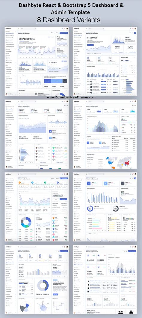 React & Bootstrap 5 Dashboard & Admin Template Classy Blouses, Admin Dashboard, Crm System, Dashboard Template, Customer Relationship Management, Project Management Tools, Admin Panel, Resource Management, Relationship Management