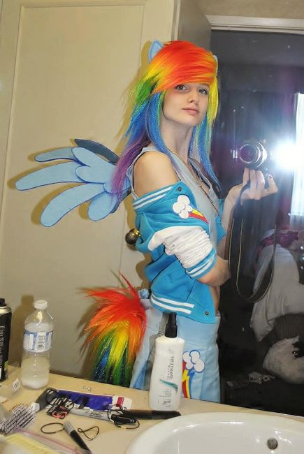 Rainbow Dash Halloween Costume, Rainbow Dash Cosplay, Fluttershy Cosplay, Rainbow Dash Costume, Pony Costume, Mlp Cosplay, My Little Pony Costume, Mane 6, Pony Art