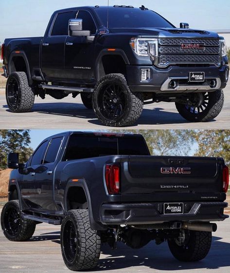 GMC Sierra Denali HD equipped with a Fabtech 6” Lift Kit and Stealth Shocks Gmc Denali Truck, Denali Hd, Denali Truck, Gmc Sierra Denali, Country Trucks, Gmc Denali, Sierra Denali, Custom Chevy Trucks, Heavy Duty Trucks